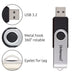 USB стик INTENSO Office Line 128 GB Черен