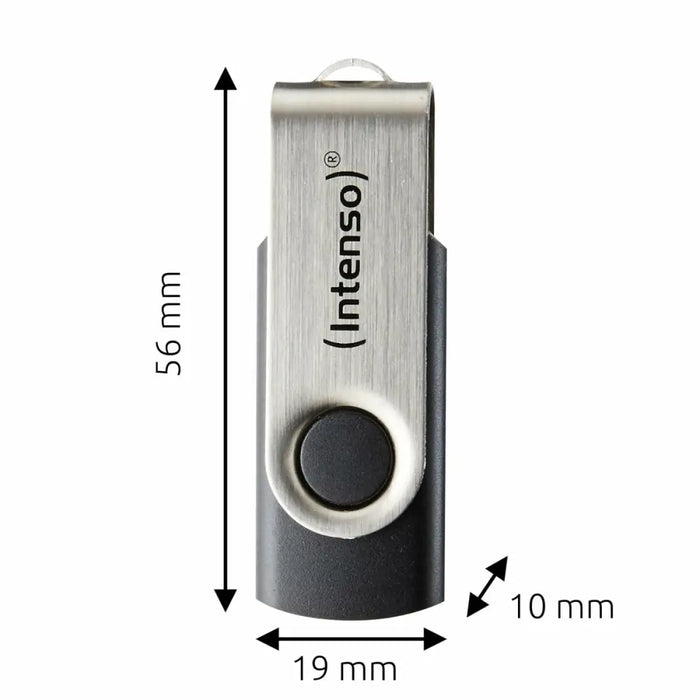 USB стик INTENSO Office Line 64GB USB-A 3.2 64 GB Черен