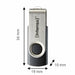 USB стик INTENSO Office Line 64GB USB-A 3.2 64 GB Черен