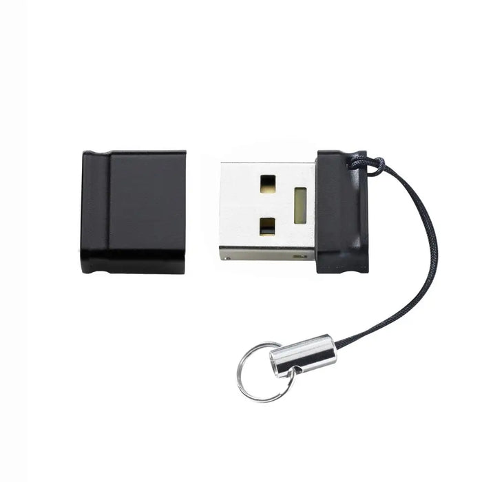 USB стик INTENSO Slim Line 128 GB Черен