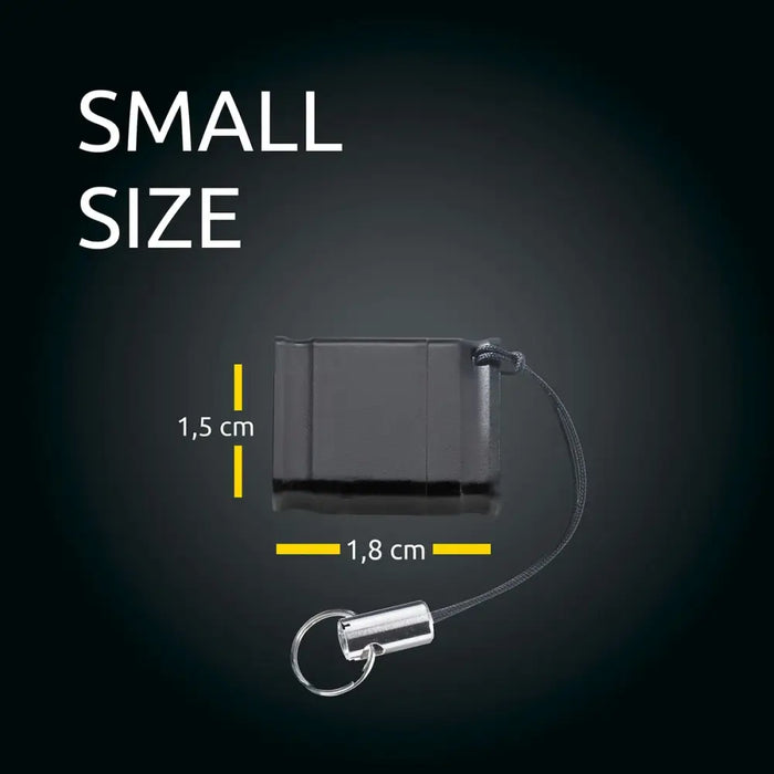 USB стик INTENSO Slim Line 32 GB Черен