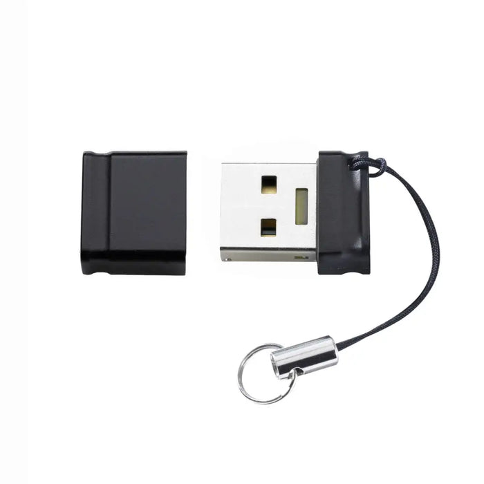 USB стик INTENSO Slim Line 64 GB Черен