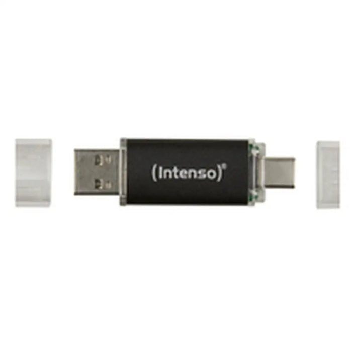 USB стик INTENSO Twist Line 256 GB Антрацит (2 броя)