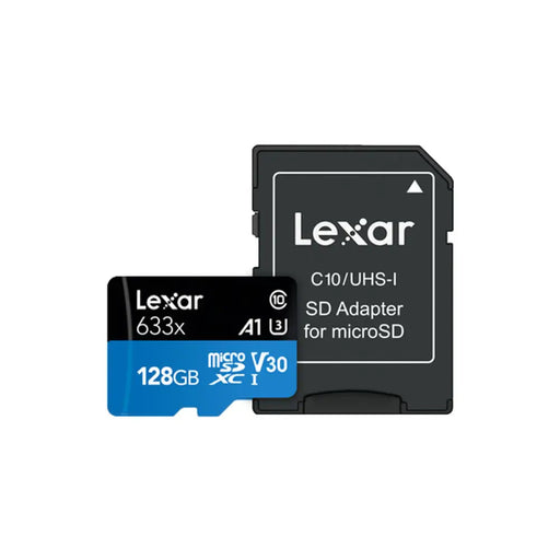 USB стик Lexar 633x Син Черен 128 GB