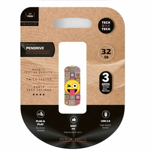 USB стик Tech One Tech TEC4402-32 Многоцветен 32 GB