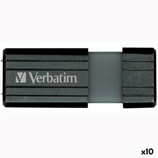USB стик Verbatim Store’n’Go PinStripe Черен 16 GB