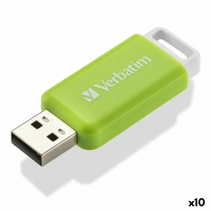 USB стик Verbatim V DATABAR Черен 32 GB (10 броя)