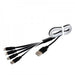USB ЗАРЯДЕН КАБЕЛ 4 В 1