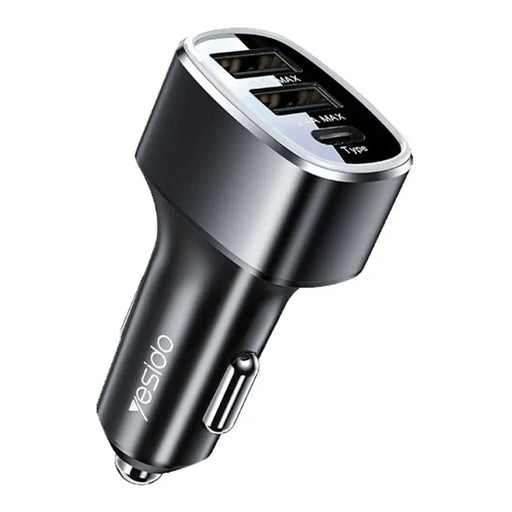 USB ЗАРЯДНО ЗА АВТОМОБИЛ 25W YESIDO