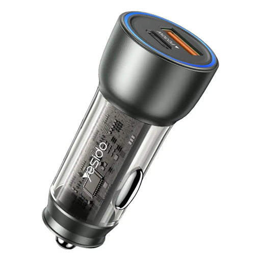 USB ЗАРЯДНО ЗА АВТОМОБИЛ 30W YESIDO