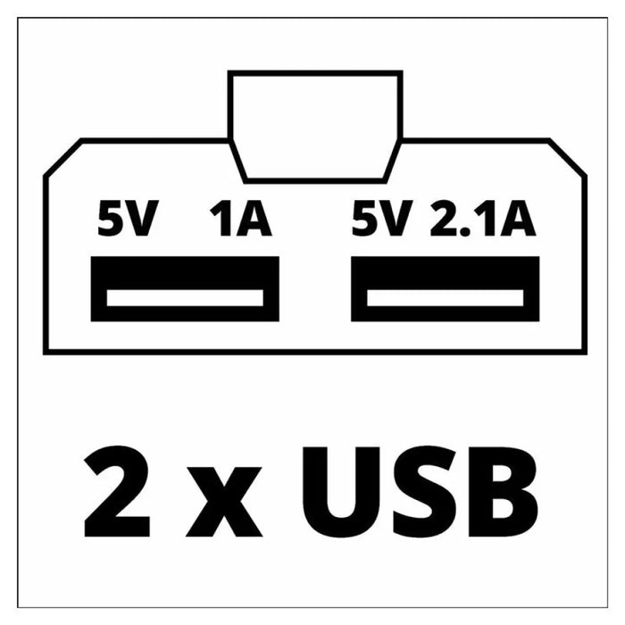 USB ЗАРЯДНО ЗА БАТЕРИИ ОТ СЕРИЯ POWER X-CHANGE EINHELL