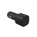 USB зарядно за кола Muvit Черен 30 W