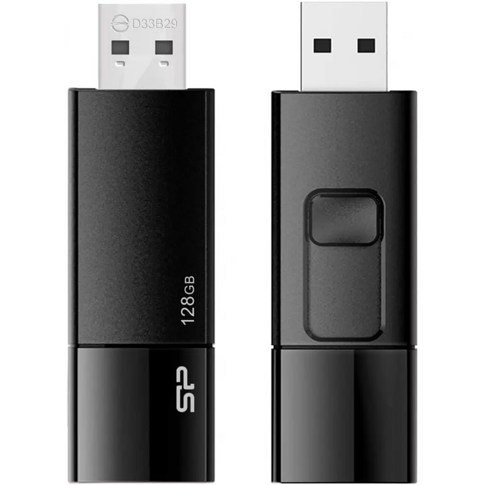 USB3.2 Silicon Power 128GB Blaze B05 SP128GBUF3B05V1K Black