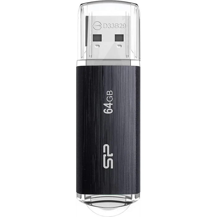 USB3.2 Silicon Power 64GB Blaze B02 SP064GBUF3B02V1K Black