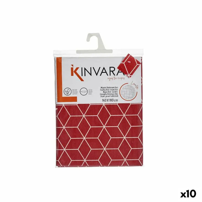 Устойчива на петна покривка Kinvara Бял Кестен Брезент
