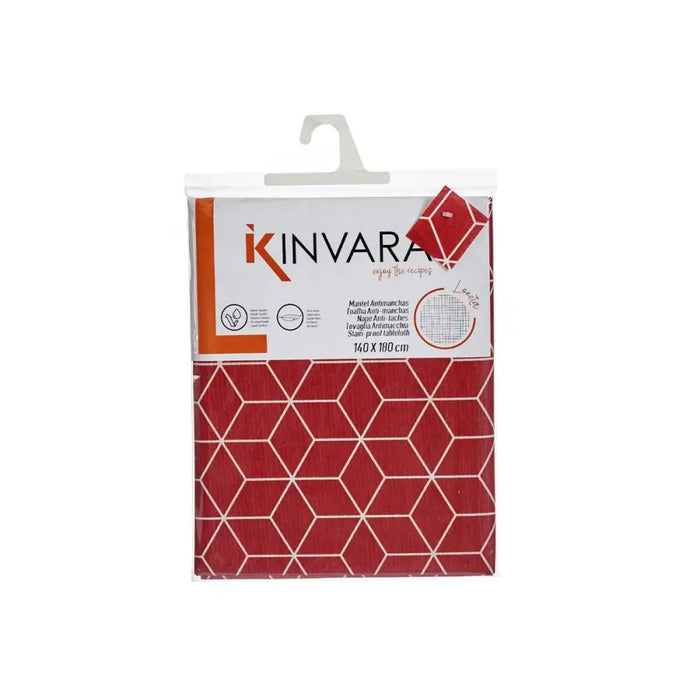 Устойчива на петна покривка Kinvara Бял Кестен Брезент
