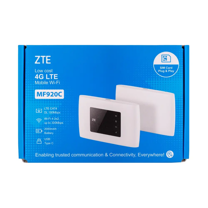 Устройство за клетъчна мрежа ZTE MF920C Рутер за клетъчна