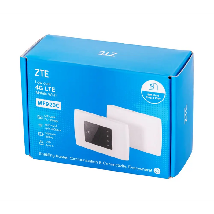 Устройство за клетъчна мрежа ZTE MF920C Рутер за клетъчна