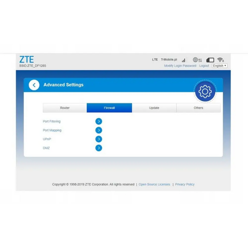 Устройство за клетъчна мрежа ZTE LTE MF79U Модем