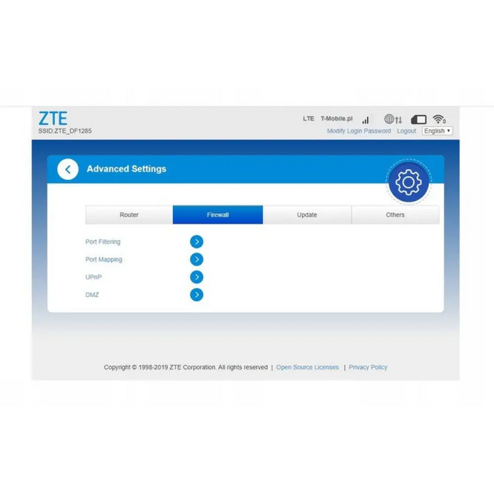 Устройство за клетъчна мрежа ZTE LTE MF79U Модем