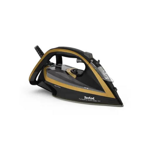 Ютия Tefal FV5691E1 Turbo Pro 3000W black&gold 0