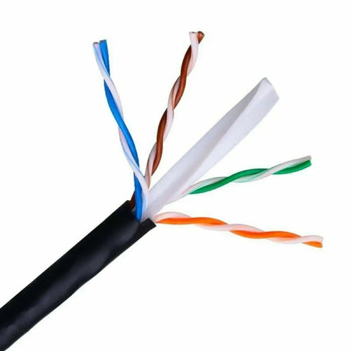 UTP категория 6 твърд мрежови кабел Aisens A135-0263 Черен
