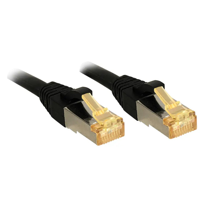 UTP категория 6 твърд мрежови кабел LINDY 47312 Черен 7,5 m