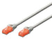 UTP категория 6 твърд мрежови кабел Ewent EW-6U-100 Сив 10 m