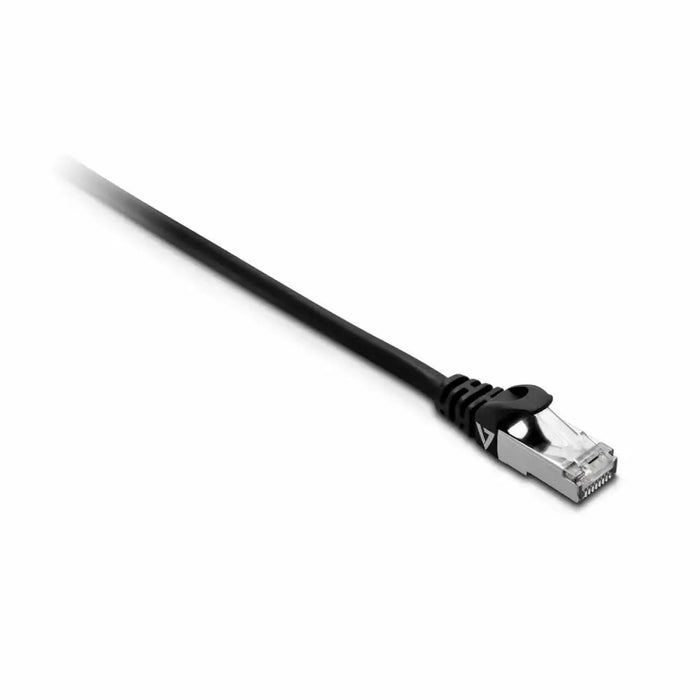 UTP категория 6 твърд мрежови кабел V7 V7CAT7FSTP-1M-BLK-1N
