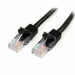 UTP категория 6 твърд мрежови кабел Startech 45PAT5MBK 5 m