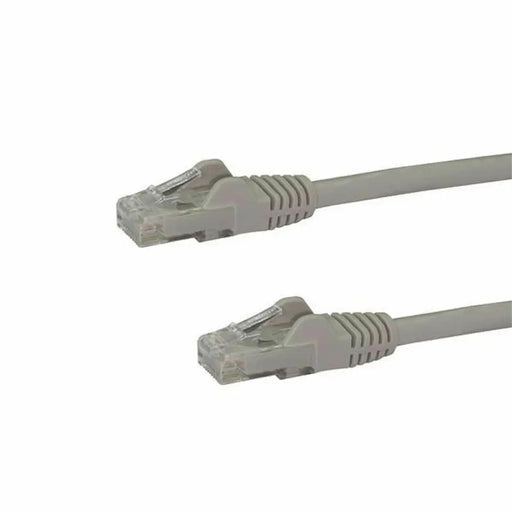 UTP категория 6 твърд мрежови кабел Startech N6PATC1MGR Сив