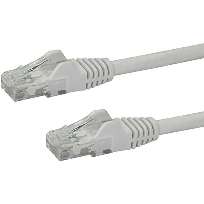 UTP категория 6 твърд мрежови кабел Startech N6PATC7MWH Бял