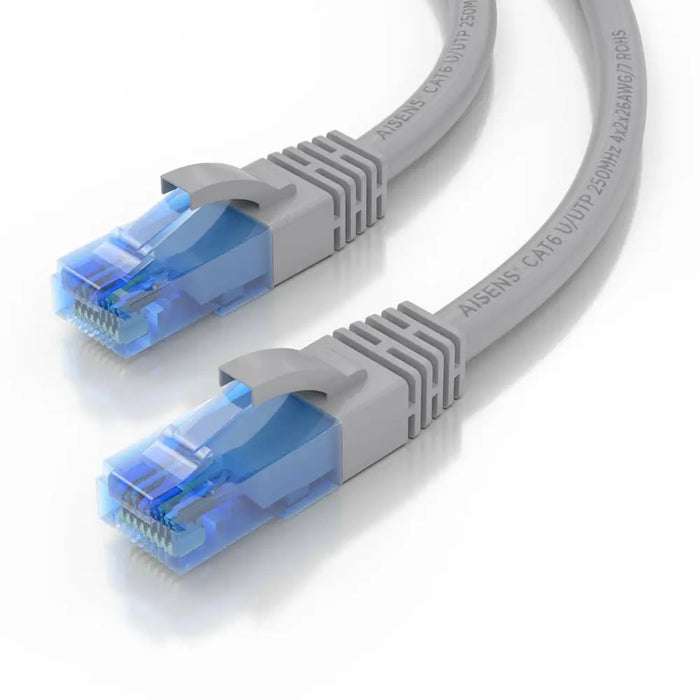 UTP категория 6 твърд мрежови кабел Aisens A135-0782 Сив 10