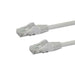UTP категория 6 твърд мрежови кабел Startech N6PATC7MWH Бял