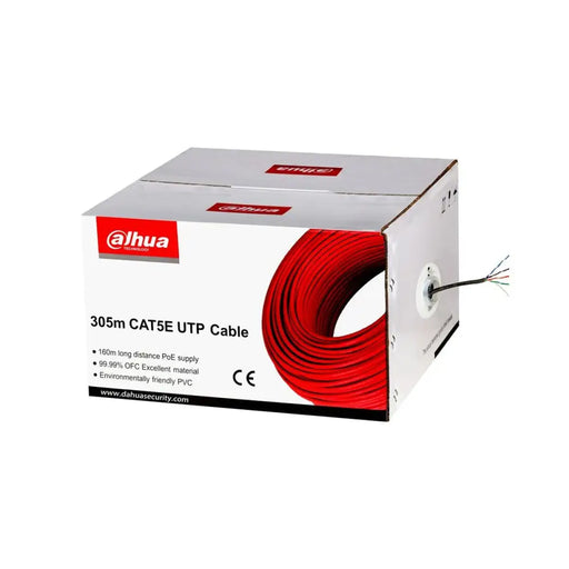 UTP категория 5 твърд мрежови кабел Dahua PFM920I-5EUN 305 m