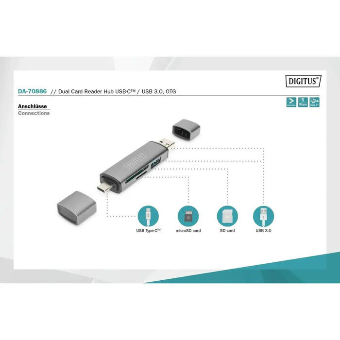 UTP категория 6 твърд мрежови кабел Digitus by Assmann