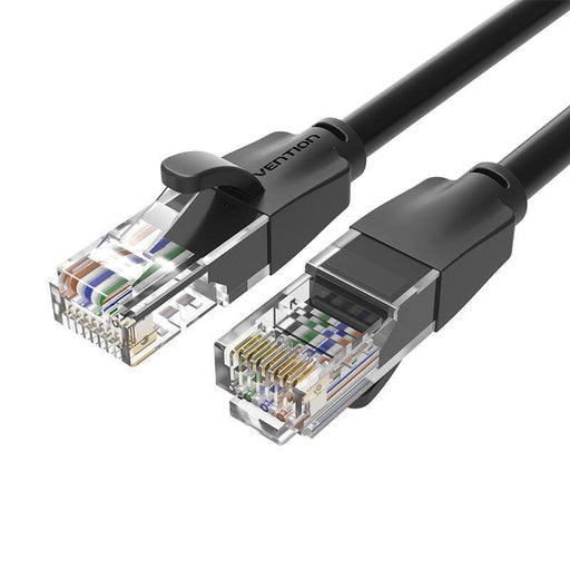 UTP мрежов кабел Vention IBEBF 1m Cat. 6 черен