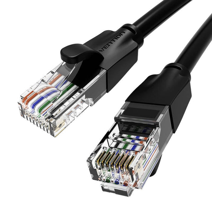 UTP мрежов кабел Vention IBEBU Cat.6 35m черен