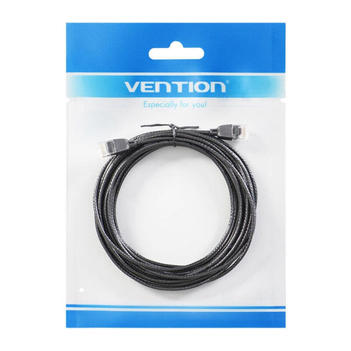 UTP мрежов кабел Vention IBIBF Slim Cat. 6A 1m черен