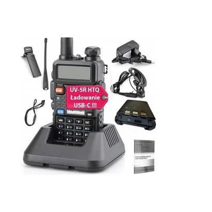 UV-5R HTQ USB-C WALKIE-TALKIE