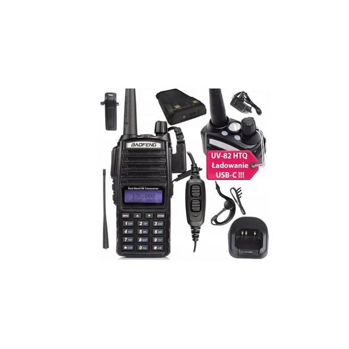 UV-82 HTQ USB-C WALKIE-TALKIE