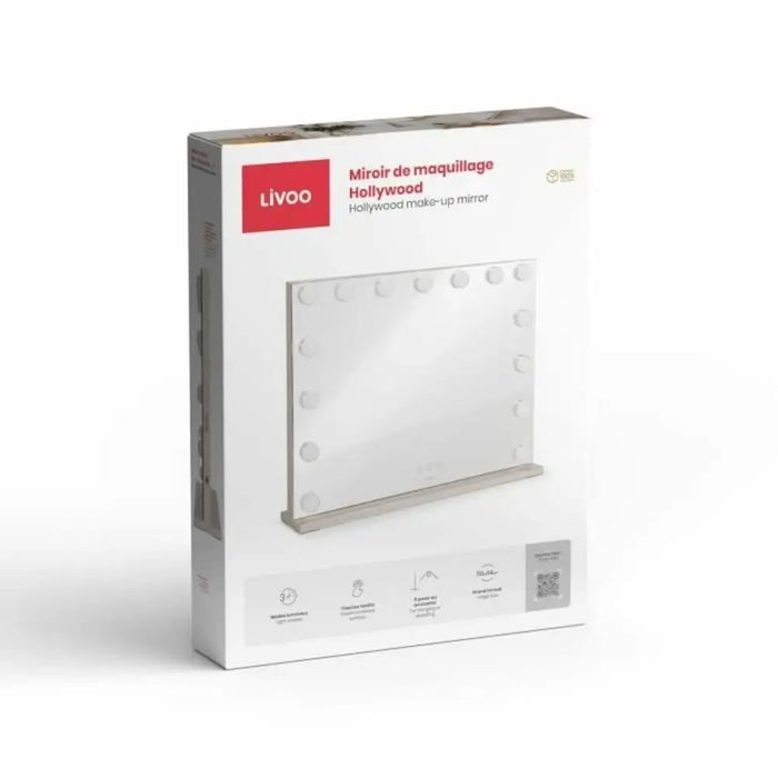 Увеличително Огледало Livoo DOS207 Бял Огледало