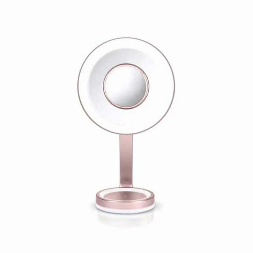 Увеличително Огледало c LED Babyliss 9450E Розов