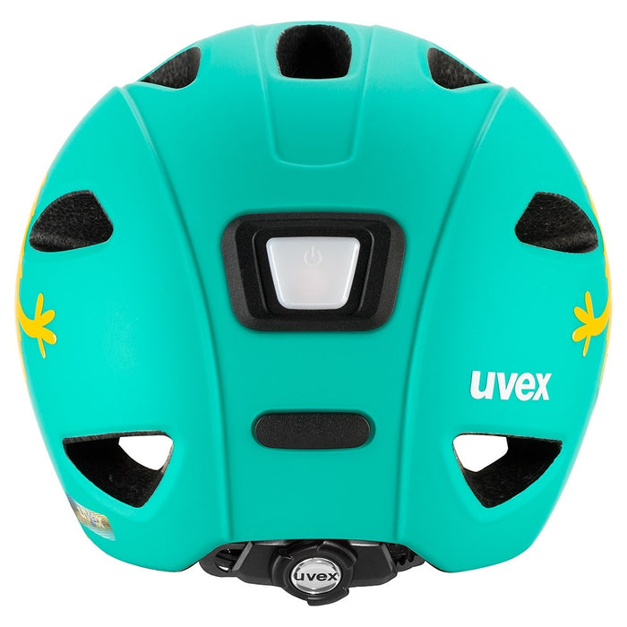 Детска велосипедна каска uvex oyo style monster lagoon matt, размер 50–54