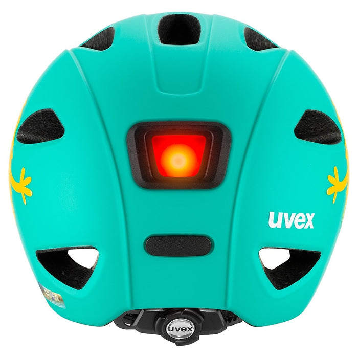 Детска велосипедна каска uvex oyo style monster lagoon matt, размер 50–54