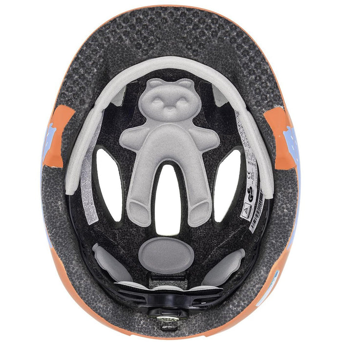 UVEX Oyo Style 50-54 Monster Papaya Matt - детска велосипедна каска