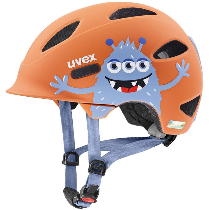 UVEX Oyo Style 50-54 Monster Papaya Matt - детска велосипедна каска