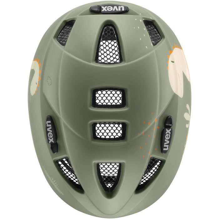 Kask rowerowy dziecięcy UVEX Kid 2 CC 46-52 см, градински чай