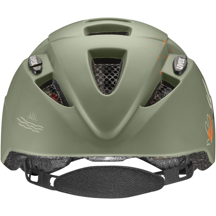 Kask rowerowy dziecięcy UVEX Kid 2 CC 46-52 см, градински чай