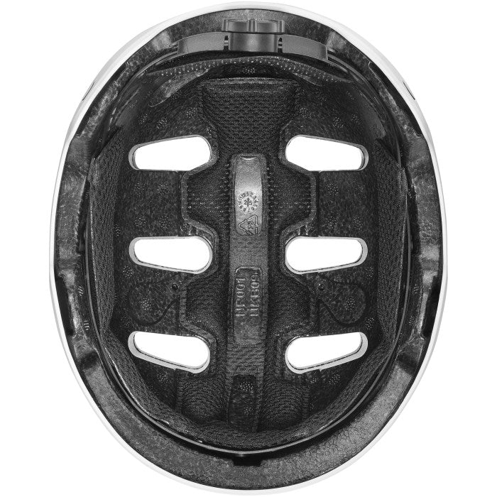 UVEX Kid 4 55–58 см – детска велосипедна каска, бяла матова